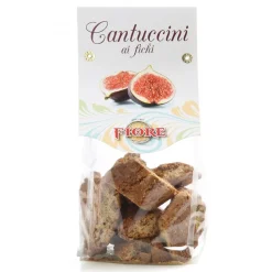 Fiore - Panforte of Siena since 1827 - Tuscany Cantuccini with Figs - Pastry - Cavallotto Box - 200 g - Avvenice