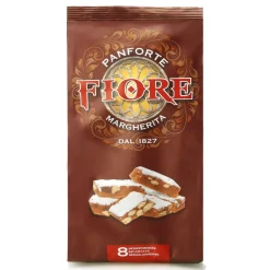 Fiore - Panforte of Siena since 1827 - Traditional Panforte of Siena Margherita - Panforte - Single Use Box - 196 g - Avvenice