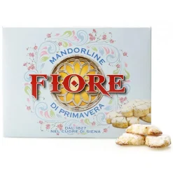 Fiore - Panforte of Siena since 1827 - Mandorline of Spring of Siena - Pastry - Blue Box - 145 g - Avvenice