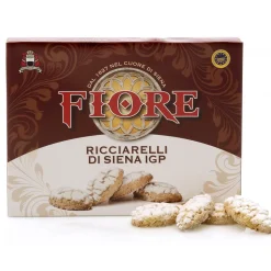 Fiore - Panforte of Siena since 1827 - Ricciarelli of Siena I.G.P. - Pastry - Box - 145 g - Avvenice