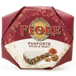 Fiore - Panforte of Siena since 1827 - Panforte Figs and Nuts - Panforte - Hand Wrapped - 100 g - Avvenice