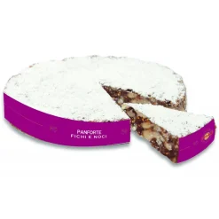 Fiore - Panforte of Siena since 1827 - Panforte Figs and Nuts - Panforte - Hand Wrapped - 100 g - Avvenice