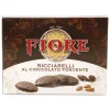 Fiore - Panforte of Siena since 1827 - Ricciarelli of Siena with Dark Chocolate - Pastry - Box - 145 g - Avvenice