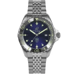 Franchi Menotti - FM02 Collection - Blue - Watch - Handmade in Italy - High Quality Luxury - Avvenice