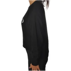 Gaëlle Paris - Sweater Wide Sleeves - Black - Sweater - Made in Italy - Luxury Exclusive Collection - Avvenice