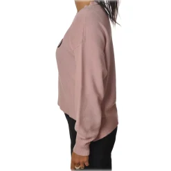 Gaëlle Paris - Sweater Wide Sleeves - Pink - Sweater - Made in Italy - Luxury Exclusive Collection - Avvenice