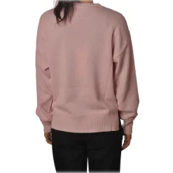 Gaëlle Paris - Sweater Wide Sleeves - Pink - Sweater - Made in Italy - Luxury Exclusive Collection - Avvenice