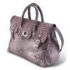 Garage par Reveil - Week End Bag - Python Bag - Pink - Handmade in Italy - Luxury High Quality Accessory - Avvenice