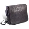 Garage par Reveil - XY Bag - Python Bag - Black - Handmade in Italy - Luxury High Quality Accessory - Avvenice
