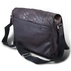 Garage par Reveil - XY Bag - Python Bag - Black - Handmade in Italy - Luxury High Quality Accessory - Avvenice