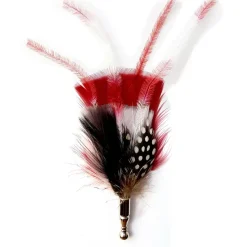 Genius Bowtie - Mozart - Black - Real Feathers Pin - Luxury High Quality Pin - Avvenice