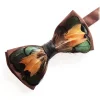 Genius Bowtie - Shakespeare - Black - Suede Leather Bow Tie with Feathers - Luxury High Quality Bow Tie - Avvenice