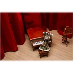 Genius Bowtie - Vivaldi - Black - Suede Leather Bow Tie with Feathers - Luxury High Quality Bow Tie - Avvenice