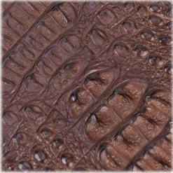 Gian Ferrente - Est. 1982 - Classic Bi-Fold Leather Wallet in Caiman Hornback - Brown - Luxury High Quality - Avvenice