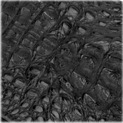 Gian Ferrente - Est. 1982 - Classic Bi-Fold Leather Wallet in Caiman Hornback - Black - Luxury High Quality - Avvenice