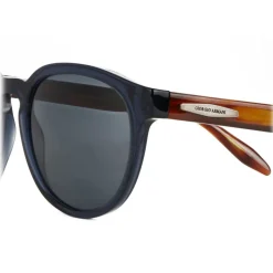 Giorgio Armani - Bi Color Retrò - Sunglasses with Bi Color Frame - Blue - Giorgio Armani Eyewear - Avvenice