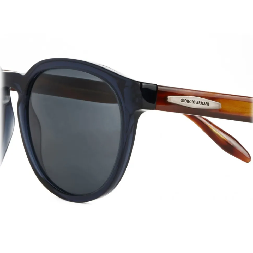 Giorgio Armani - Bi Color Retrò - Sunglasses with Bi Color Frame - Blue - Giorgio Armani Eyewear - Avvenice