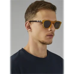 Giorgio Armani - Bi Color - Sunglasses with Bi Color Frame - Brown - Sunglasses - Giorgio Armani Eyewear - Avvenice