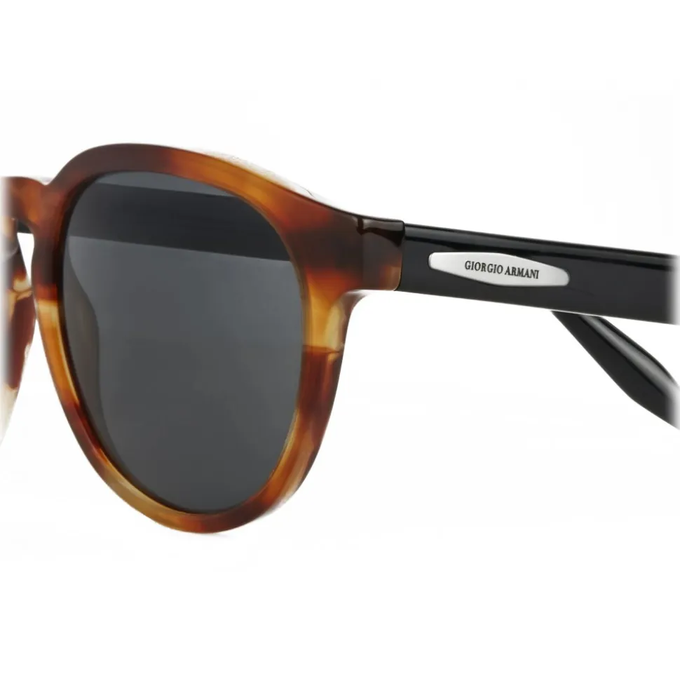 Giorgio Armani - Bi Color Retrò - Sunglasses with Bi Color Frame - Brown - Giorgio Armani Eyewear - Avvenice