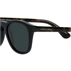 Giorgio Armani - Bi Color - Sunglasses with Bi Color Frame - Black - Sunglasses - Giorgio Armani Eyewear - Avvenice
