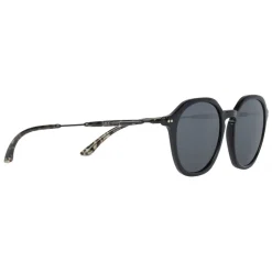 Giorgio Armani - Bi Material - Sunglasses with Fantasy Terminals - Black - Sunglasses - Giorgio Armani Eyewear - Avvenice