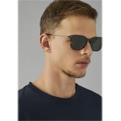 Giorgio Armani - Bi Material - Sunglasses with Bi Material Frame - Green - Sunglasses - Giorgio Armani Eyewear - Avvenice