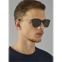 Giorgio Armani - Bi Material - Sunglasses with Bi Material Frame - Black - Sunglasses - Giorgio Armani Eyewear - Avvenice