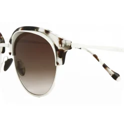 Giorgio Armani - Cat Walk Sunglasses with Contrasting Superior Eyelashes - Light Brown - Giorgio Armani Eyewear - Avvenice