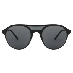 Giorgio Armani - Cat Walk Sunglasses with Mask Frame - Anthracite - Giorgio Armani Eyewear - Avvenice