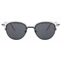 Giorgio Armani - Cat Walk Sunglasses with Contrasting Superior Eyelashes - Grey - Giorgio Armani Eyewear - Avvenice