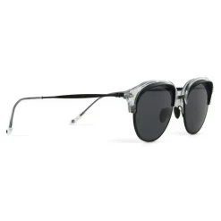 Giorgio Armani - Cat Walk Sunglasses with Contrasting Superior Eyelashes - Grey - Giorgio Armani Eyewear - Avvenice