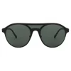 Giorgio Armani - Cat Walk Sunglasses with Mask Frame - Green - Giorgio Armani Eyewear - Avvenice