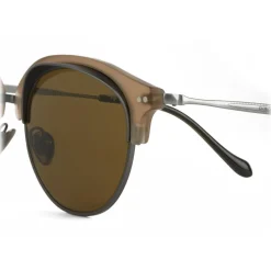 Giorgio Armani - Cat Walk Sunglasses with Contrasting Superior Eyelashes - Brown - Giorgio Armani Eyewear - Avvenice