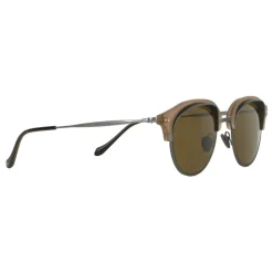 Giorgio Armani - Cat Walk Sunglasses with Contrasting Superior Eyelashes - Brown - Giorgio Armani Eyewear - Avvenice