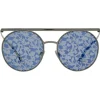 Giorgio Armani - Catwalk - Catwalk Sunglasses with Floral Lenses - Grey - Sunglasses - Giorgio Armani Eyewear - Avvenice