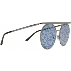 Giorgio Armani - Catwalk - Catwalk Sunglasses with Floral Lenses - Grey - Sunglasses - Giorgio Armani Eyewear - Avvenice