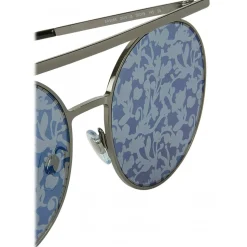 Giorgio Armani - Catwalk - Catwalk Sunglasses with Floral Lenses - Grey - Sunglasses - Giorgio Armani Eyewear - Avvenice