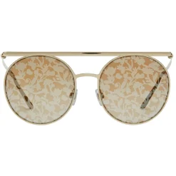 Giorgio Armani - Catwalk - Catwalk Sunglasses with Floral Lenses - Gold Yellow - Sunglasses - Giorgio Armani Eyewear - Avvenice