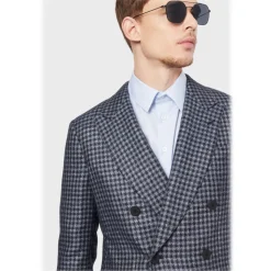 Giorgio Armani - Classic Sunglasses - Titanium Blue - Sunglasses - Giorgio Armani Eyewear - Avvenice