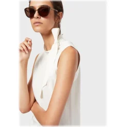 Giorgio Armani - Classic Sunglasses - Dark Brown - Sunglasses - Giorgio Armani Eyewear - Avvenice