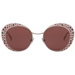 Giorgio Armani - Crystal Catwalk - Sunglasses with Open Lenses - Ancient Rose - Sunglasses - Giorgio Armani Eyewear - Avvenice