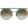 Giorgio Armani - Double Bridge - Metal Sunglasses with Gradient Lenses - Green - Sunglasses - Giorgio Armani Eyewear - Avvenice