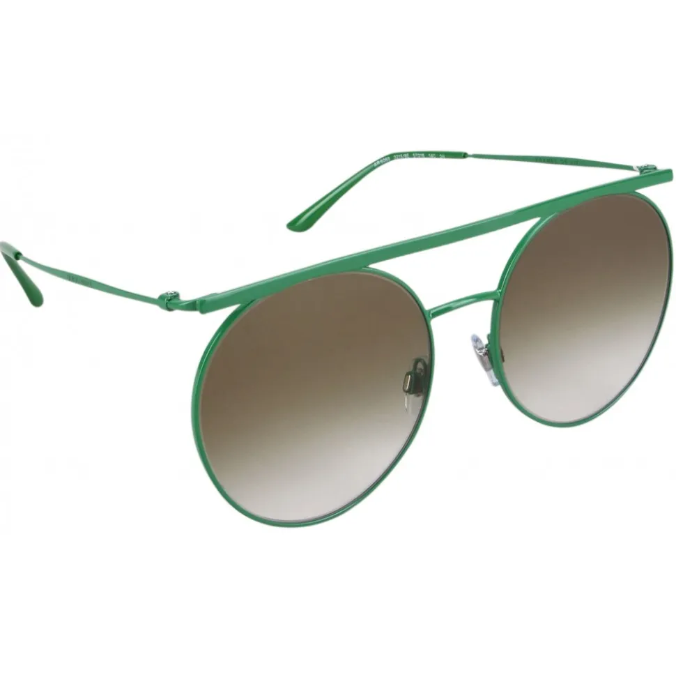 Giorgio Armani - Double Bridge - Metal Sunglasses with Gradient Lenses - Green - Sunglasses - Giorgio Armani Eyewear - Avvenice