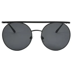 Giorgio Armani - Double Bridge - Metal Sunglasses with Gradient Lenses - Black - Sunglasses - Giorgio Armani Eyewear - Avvenice
