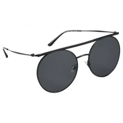 Giorgio Armani - Double Bridge - Metal Sunglasses with Gradient Lenses - Black - Sunglasses - Giorgio Armani Eyewear - Avvenice
