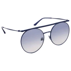 Giorgio Armani - Double Bridge - Metal Sunglasses with Gradient Lenses - Blue - Sunglasses - Giorgio Armani Eyewear - Avvenice