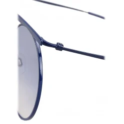 Giorgio Armani - Double Bridge - Metal Sunglasses with Gradient Lenses - Blue - Sunglasses - Giorgio Armani Eyewear - Avvenice