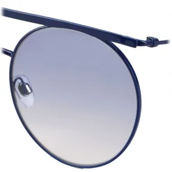 Giorgio Armani - Double Bridge - Metal Sunglasses with Gradient Lenses - Blue - Sunglasses - Giorgio Armani Eyewear - Avvenice