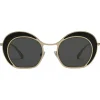 Giorgio Armani - Double Circle - Sunglasses with Double Circle Frame - Gold - Sunglasses - Giorgio Armani Eyewear - Avvenice
