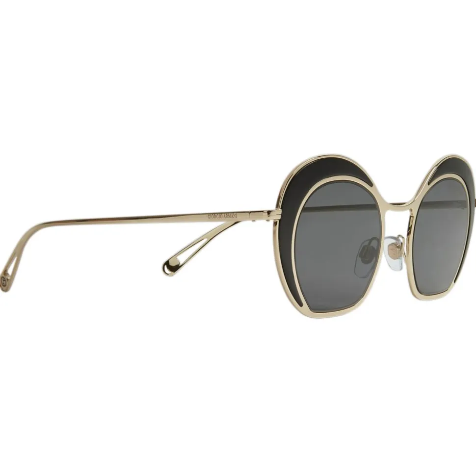 Giorgio Armani - Double Circle - Sunglasses with Double Circle Frame - Gold - Sunglasses - Giorgio Armani Eyewear - Avvenice